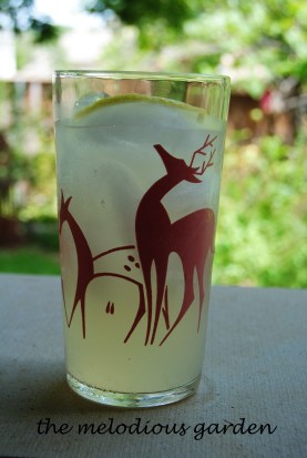 lemonade with lemon verbena