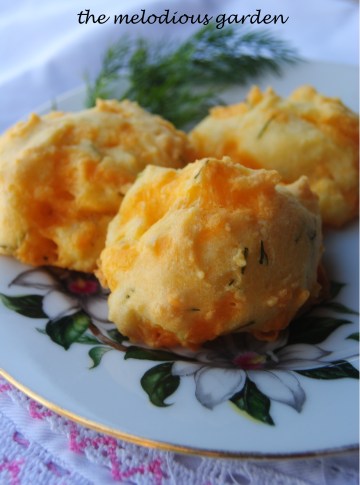 dill cheddar puffs